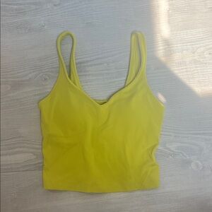 Yellow Lululemon Align Tank - Size 0